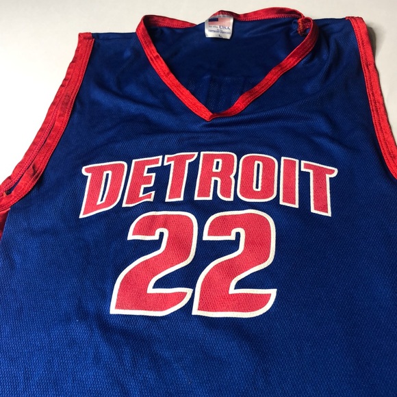Detroit Pistons Other - Prince Throwback Detroit Pistons Jersey Limited 22